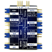 Ztw Air Esc Progranmmer Programming Card For Fms Rochobby Esc