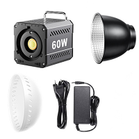 ZU60 60W COB Video Dimbare Licht 2700 7500K Handheld Fotografische LED Licht voor Foto Studio Film Camera Opname Live St