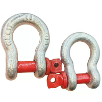 Zware D ring draaikranen 3/8in 1 ton en 1/2in 2 ton roestbestendig voor kettingen draadkabels buitenconstructie kamperen