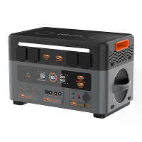 Zwartzicht OSCAL PowerMax 2400 2400W 1872Wh Draagbaar Voedingsstation LiFePO4 Zonnegenerator met AC/DC/USB/Autostekker/D
