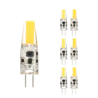 ZX Dimbare Mini G4 LED COB LED Bulb 2W DC / AC 12V Kroonluchter Licht Vervang Halogeen G4 Lampen