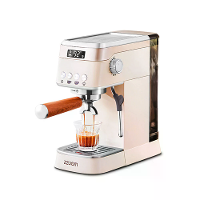ZZUOM BG 311 20Bar Espressomachine met Stoompijpje Programmeerbare Voorinfusie Aanpasbare Temperatuur Kopverwarmers 1.2L
