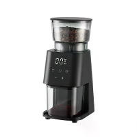 NovuLife BG710T Elektrische Kegelmaalfabrikant 30 Maalinstellingen met LCD Touchscreen 100g Bonencontainer voor Espresso