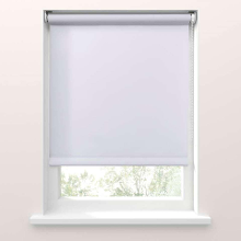 1 + 1 Gratis | Leen Bakker   Fenstr Rolgordijn Lichtdoorlatend Offwhite 100x240cm   Rolgordijnen   Wit   Polyester   Fenstr