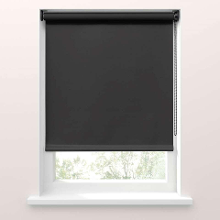 1 + 1 Gratis | Leen Bakker   Fenstr Rolgordijn Verduisterend Antraciet 100x240cm   Rolgordijnen   Grijs   Polyester   Fenstr