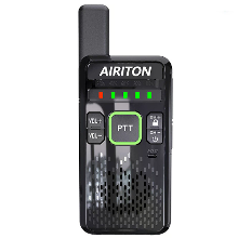 1/2Stuks AIRITON AI M9 Walkietalkies UHF Type C Oplaadbare Lange Bereik Batterij Display VOX Handsfree Twee weg Ham Radi