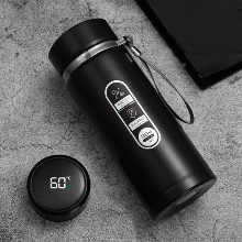 1000ML Slimme LED Temperatuurweergave Thermosfles Roestvrij Stalen Draagbare Geïsoleerde Beker SUS304 Thee Waterfles Vac