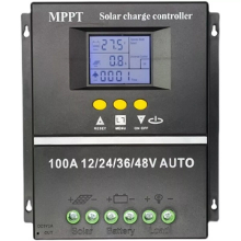 100A MPPT Zonne laadregelaar 12V/24V/36V/48V Auto PV Zonnepaneel Lading