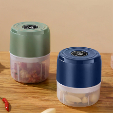 100ML Multifunctionele Knoflookmolen Mini Knoflookpasta Machine Huishoudelijke Elektrische Knoflookstamper Knoflookpers