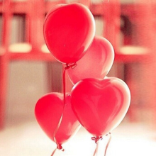 100Pcs 12inch Red Heart Latex Balloons Party Decoration