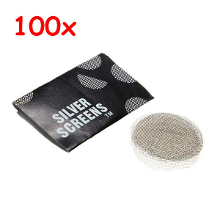 100Pcs 19mm Smoking Tobacco Pipe Filter Screens