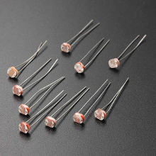 100Pcs 5mm Gl5528 Light Dependent Resistor Photoresistor Ldr