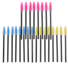 100Pcs Disposable Eyelash Brush Mascara Applicator Wand Cosmetic Makeup Tool