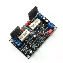 100W Enkel Kanaal Vermogensversterkerbord 2SC5200+2SA1943 Dual Output Laag Geluid Hoog Vermogen Audio module