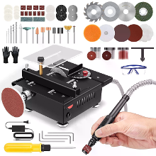 100W Mini Multifunctionele Tafelsaw Verstelbare Snelheden Draagbare Compacte Elektrische Zaag voor Hout Plastic Acryl Sn