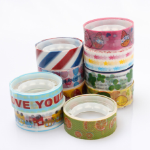 10Pcs Diy Cartoon Decoration Tapes Cute Multicolor Lace Flower Fabric Stickers Label Shool Offical Printing