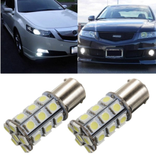 1156 Ba15s P21w 27 Smd 5050 Led Rv Marine Light Bulb White 12v