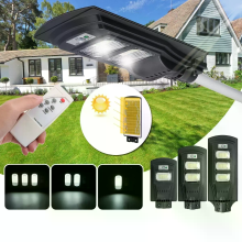 117/234/351 LED Solar Wandstraatverlichting met bewegingssensor en afstandsbediening