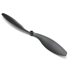 1180 11X8 Inch Slow Fly Propeller Blade Black Ccw For Rc Airplane