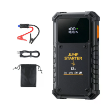 12V 2000A Auto Jump Starter 14.8V Draagbare Powerbank Noodstroomvoorziening Met Slimme Batterijklem USB A Uitgang Type C