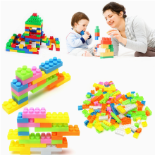 144Pcs Plastic Building Blocks Children Kids Toy Puzzle Educational Gifts