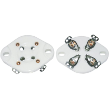 156846 Buisfitting 1 stuk(s) Aantal polen: 4 Fitting: UX 4 Montagewijze: Chassis Materiaal:Keramiek
