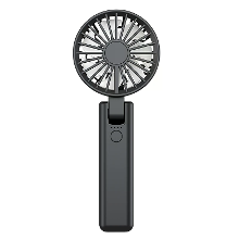 2000MAh USB Mini Ventilator Dubbele Blad 180° Verstelbare Handventilator Dubbele Motor 4 Windsnelheden Opvouwbare Nek Ha
