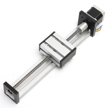 200Mm Stroke Actuator Cnc Linear Motion Lead Screw Slide Stage With 42 Stepper Motor