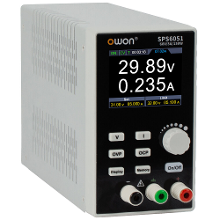 2024NEW OWON SPS6051 SPS3081 Programmeerbare Voeding Fanless Laag Geluidsniveau 60V/30V 5A/8A 1CH 2.8 Inch LCD USB