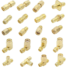 20PCS SMA Connector Type SMA adapter 90 graden SMA connector SMA naar RP SMA plug SMA koppeling voor FPV antennes