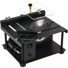 220W Micro Precisie Zaagtafel 10000RPM 0 90 Graden Komende Snede 35 40mm Snijdiepte 7 Snelheden Verstelbare Voedingsbron