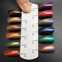 24 Colors Cat's Eye Color Changing Nail Art Uv Gel Polish Magnetic Magic 12ml