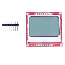 2Pcs 84x48 Lcd Module White Backlight For Nokia 5110 Arduino Uno Prototype
