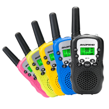 2Pcs Baofeng Bf T3 Radio Walkie Talkie Uhf462 467mhz 8 Channel Two Way Radio Transceiver Built In Flashlight 5 Color For Choice