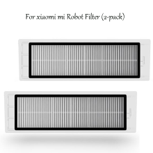 2Pcs Original Xiaomi Robotic Vacuum Cleaner Filter For Mi Robot Filters Replacements Accessory