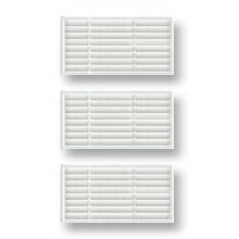 3 Stuks Proscenic vervangende HEPA filters voor Proscenic WashVac F20 draadloze nat  en droogzuiger