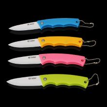 4 Color Kitchen Safe Portable Folding Ceramic Fruit Knife Cutlery