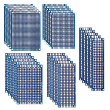 5/10PCS PCB Bofd Prototype Bofd Blauw 2x8/3x7/4x6/5x7/7x9cm Dubbelzijdige Circuitplaat Voof DIY Solderen Project