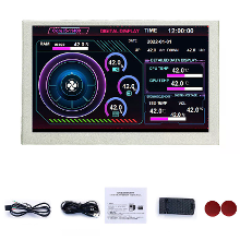 5 Inch IPS scherm USB Type C LCD display 800x480 resolutie Multi thema pc hardwaremonitor horizontale verticale rotatie