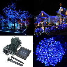 500 Led Solar Powered Fairy String Light Garden Party Decor Xmas