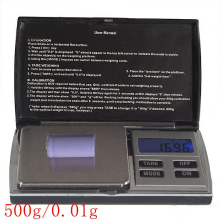 500G 0.01G Resolution New Pocket Precision Digital Jewelry Scale