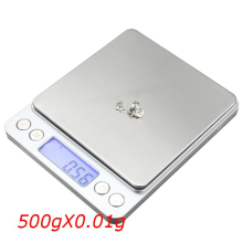 500G X 0.01G Pocket Digital Scale Jewelry Balance Weight Scale