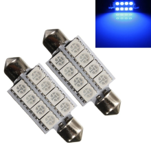 5050 42Mm 8 Smd Car Interior Dome Festoon Led Light Bulbs Lamp Dc 12v