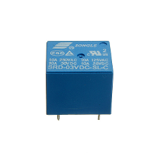 5Pcs Songle Mini 3v Dc Power Relay Srd 3vdc Sl C Pcb Type