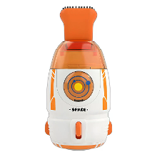 600Pa Creatieve Mini Desktop Stofzuiger Rocket Ruimte Capsule Draagbare Handheld Cleaner USB Oplaadbaar voor Bureau Zach
