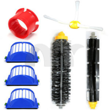 7Pcs Replacement Brush Filter Kit For Roomba 600 Series 620 650 Filters