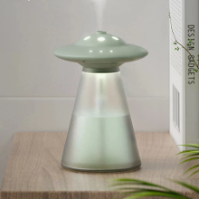 800ML Slimme USB oplaadbare UFO luchtbevochtiger Draadloze Draagbare Luchtbevochtiger Etherische Olie Diffuser Oplaadbar