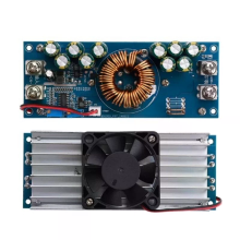 800W/1200W DC DC instelbare afname omzetter module 10 90V bred bereik hoogvermogen Buck omzetter bord voeding