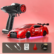88RC RC43 A1 RTR 1/43 2.4G 4WD Drift RC Auto Gyroscoop Legering Carrosserie Desktop Volledig Proportioneel Mini Racemode