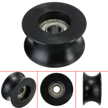 8Mm U Groove Ball Bearing 0840uu Groove Guide Pulley Sealed Rail Ball Bearing 8*40*20.7Mm